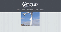 Desktop Screenshot of centurysigns.ca